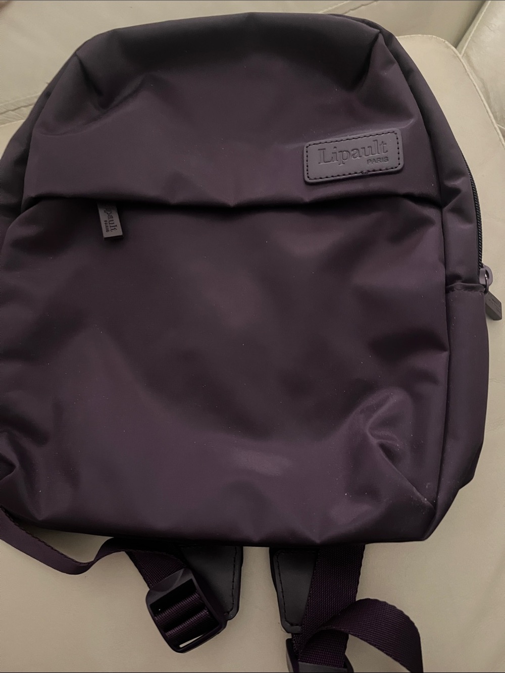 Lipault Women's Backpack in Plum